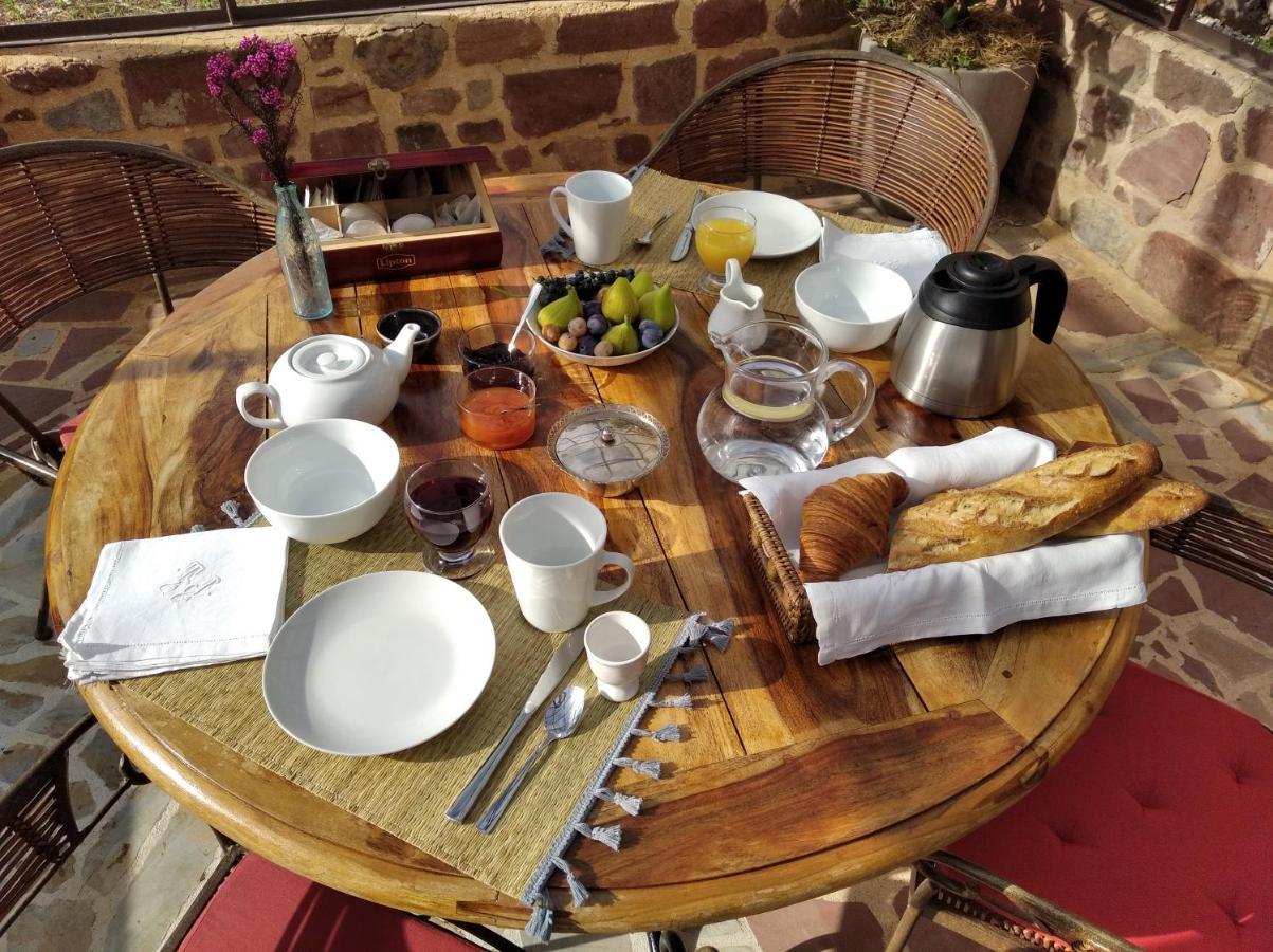 Bed and Breakfast Le Palmier D'Alice Collonges-la-Rouge Exterior foto